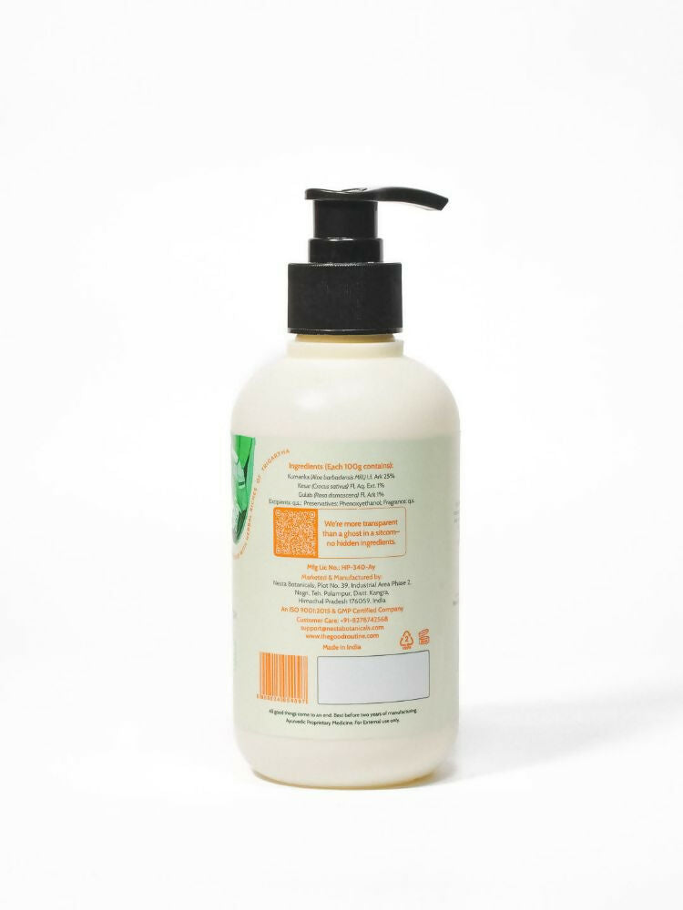 The Good Routine Goat Milk & Saffron Sulphate -Free Shower Gel