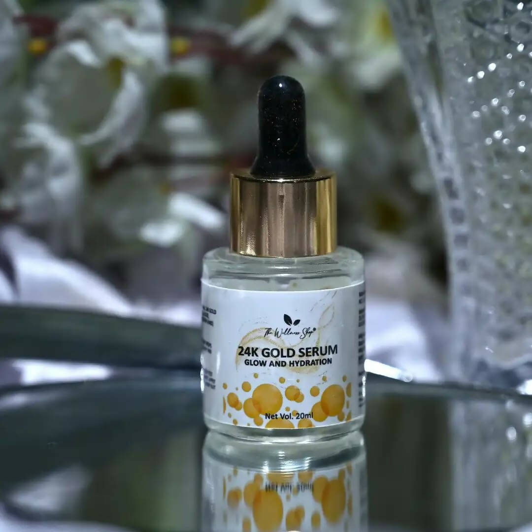 The Wellness Shop 24k Gold Serum for Glow and Hydration - Drmedicart