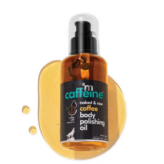 Buy mCaffeine Raw Coffee Body Polishing Oil from DrMediCart, Ship from India to USA