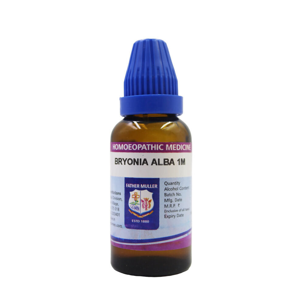 Father Muller Bryonia Alba Dilution