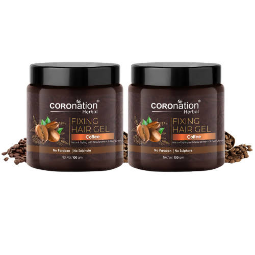 Coronation Herbal Coffee Fixing Hair Gel