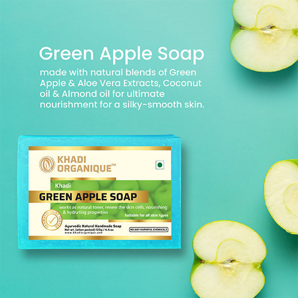 Khadi Organique Green Apple Soap