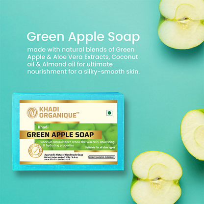 Khadi Organique Green Apple Soap
