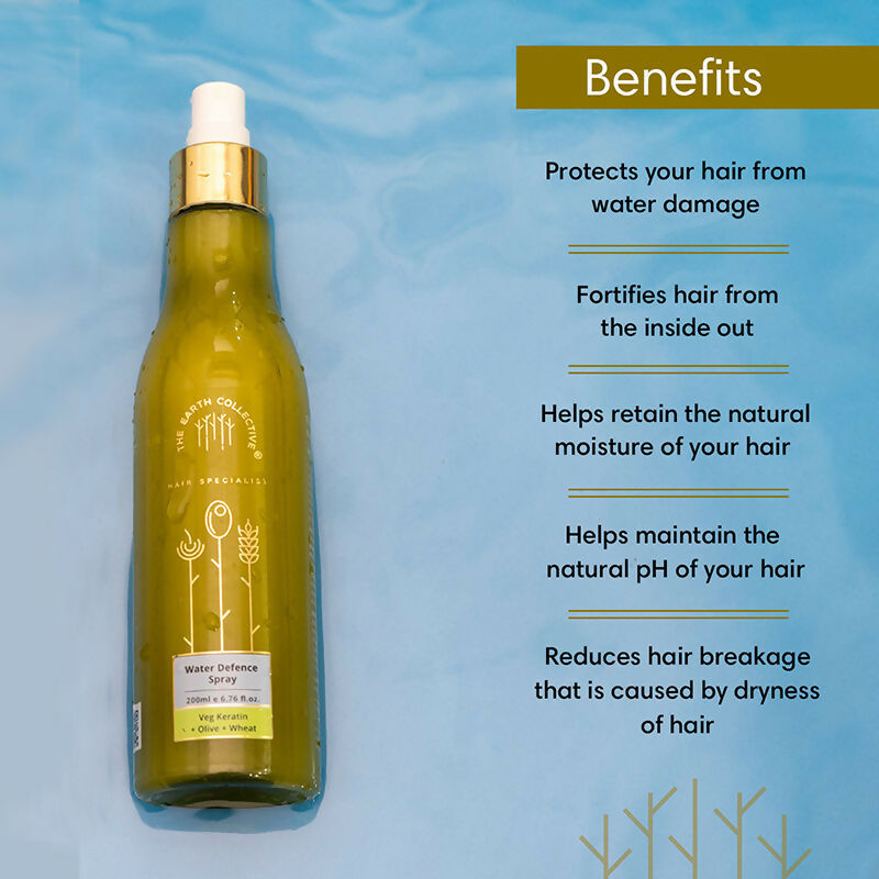 The Earth Collective Pre Swim Water Defence Hair Spray