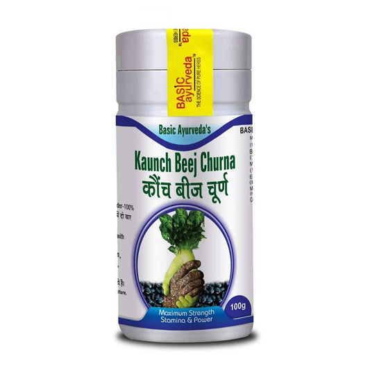 Buy Basic Ayurveda Kaunch Beej Churna from DrMediCart, Ship from India to USA