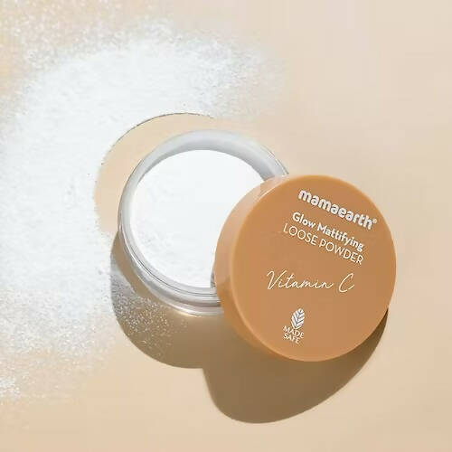 Buy Mamaearth Glow Mattifying Loose Powder from DrMediCart, Ship from India to USA