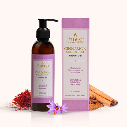 Panash Cinnamon Golden Dust Shower Gel