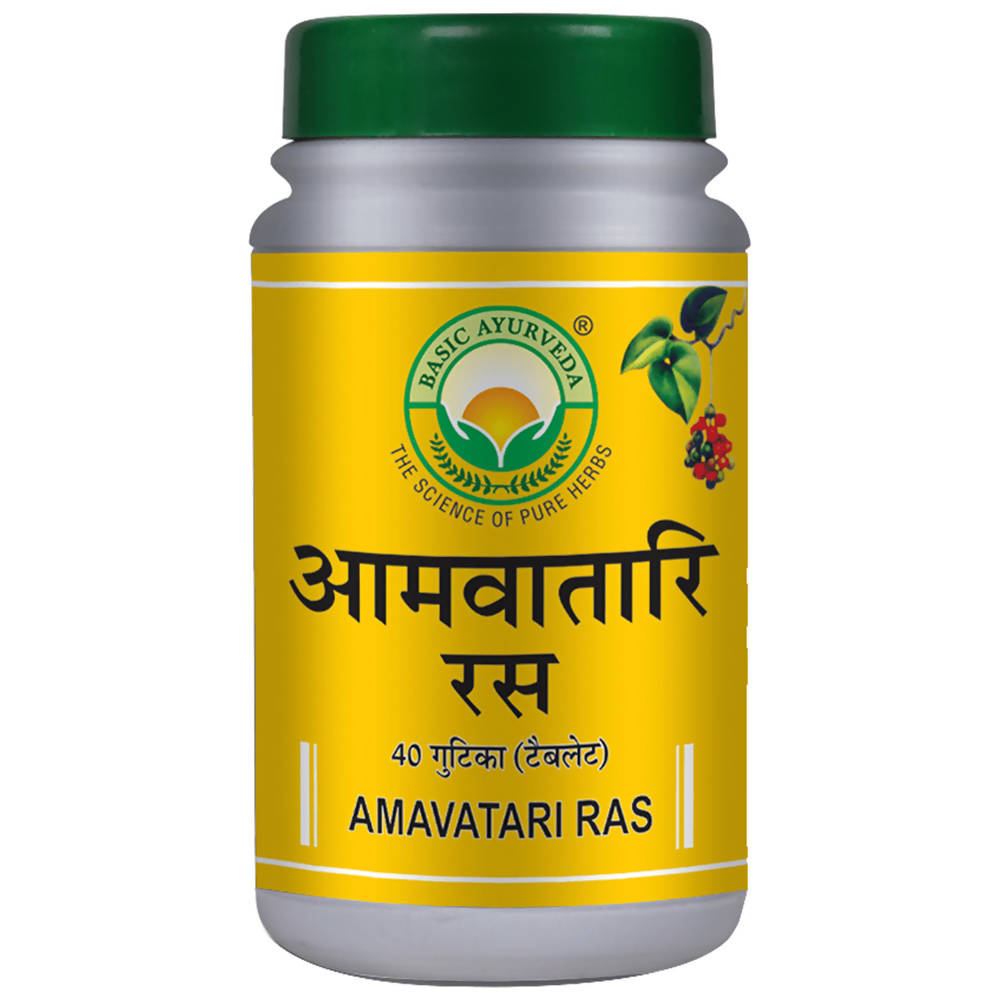 Buy Basic Ayurveda Amavatari Ras Tablet from DrMediCart, Ship from India to USA
