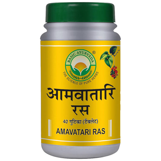 Buy Basic Ayurveda Amavatari Ras Tablet from DrMediCart, Ship from India to USA