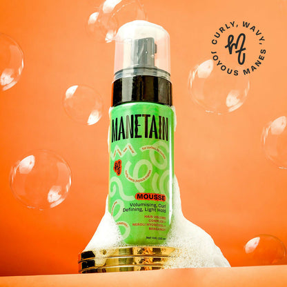 Manetain Hair Mousse for Dry and Frizzy Hair