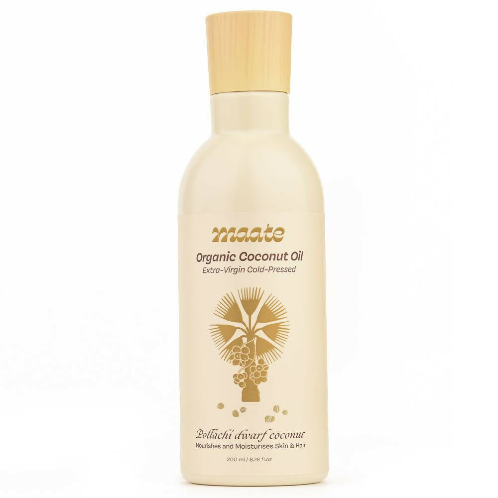 Buy Maate Organic Coconut Oil | Extra Virgin Cold Pressed from DrMediCart, Ship from India to USA