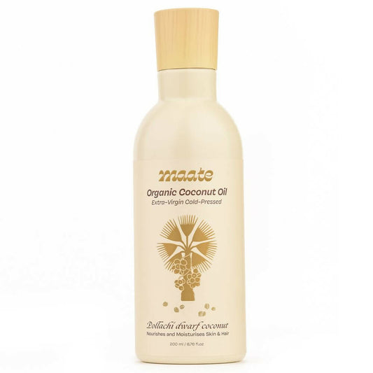 Buy Maate Organic Coconut Oil | Extra Virgin Cold Pressed from DrMediCart, Ship from India to USA