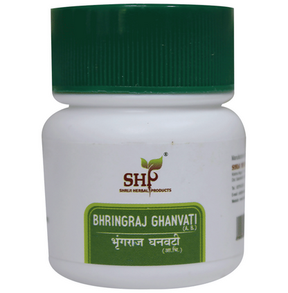 Shriji Herbal Products Bhringraj Ghanvati Tablets