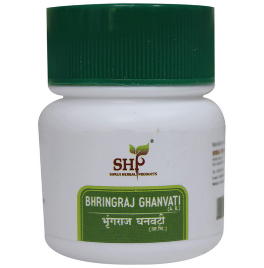 Shriji Herbal Products Bhringraj Ghanvati Tablets