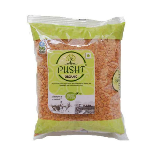 Buy Pusht Organic Masoor Dhuli Dal from DrMediCart, Ship from India to USA