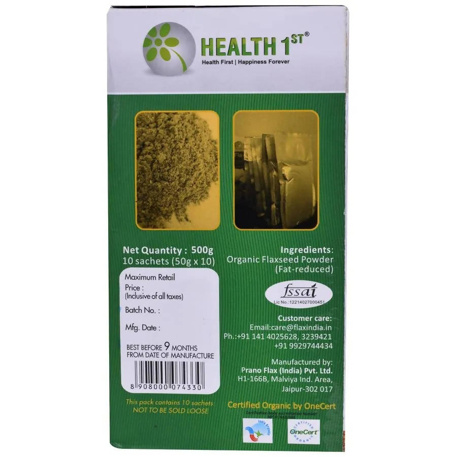 Health 1st Organic Flaxseed Meal