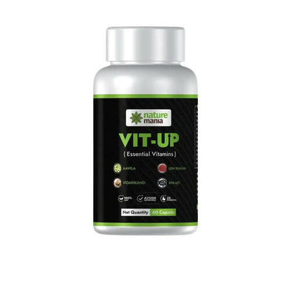 Buy Nature Mania Vit-Up Capsules (Vit D & Vit B12 Multivitamin) from DrMediCart, Ship from India to USA