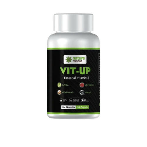 Buy Nature Mania Vit-Up Capsules (Vit D & Vit B12 Multivitamin) from DrMediCart, Ship from India to USA