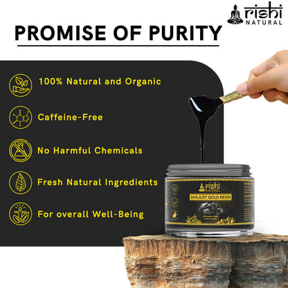 Rishi Natural Himalayan SJ Gold Resin