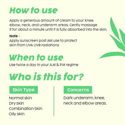 PLIX The Plant Fix Pineapple 5% Niacinamide Bright Polishing Cream For Neck, Knees & Elbows