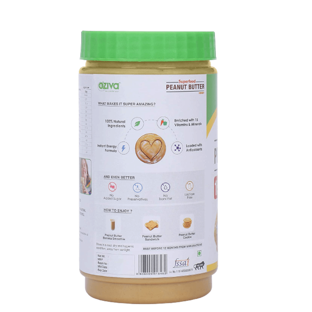 Oziva Superfood Peanut Butter With Honey