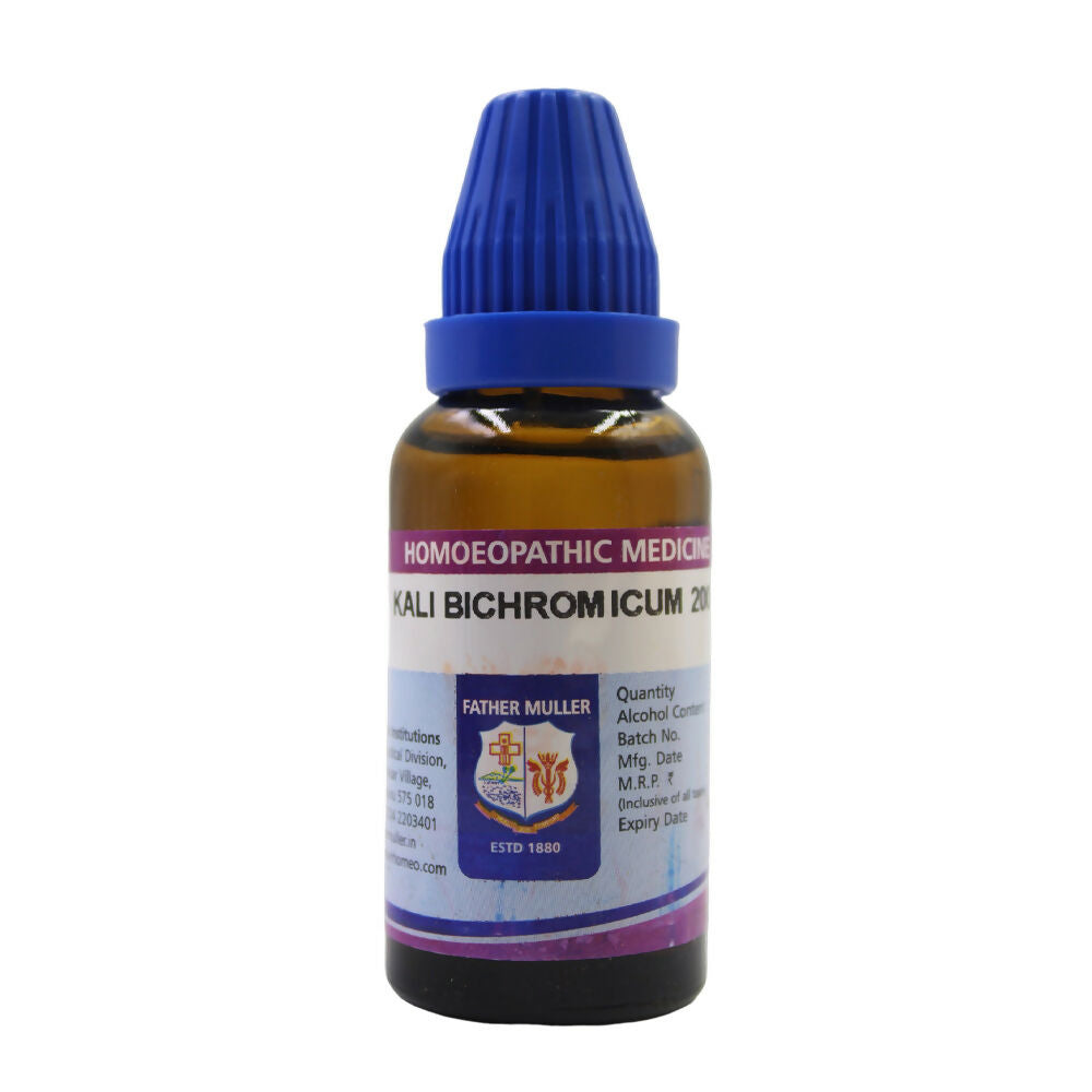 Father Muller Kalium Bichromicum Dilution