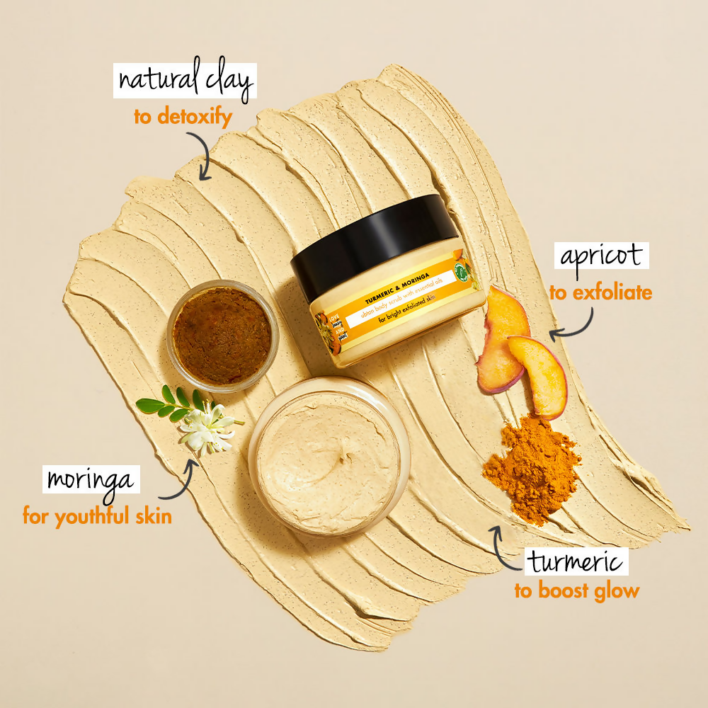 Buy Love Beauty And Planet Turmeric & Moringa Body Scrub from DrMediCart, Ship from India to USA
