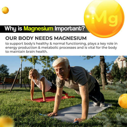 Health Veda Organics Magnesium Citrate+Glycinate Tablets