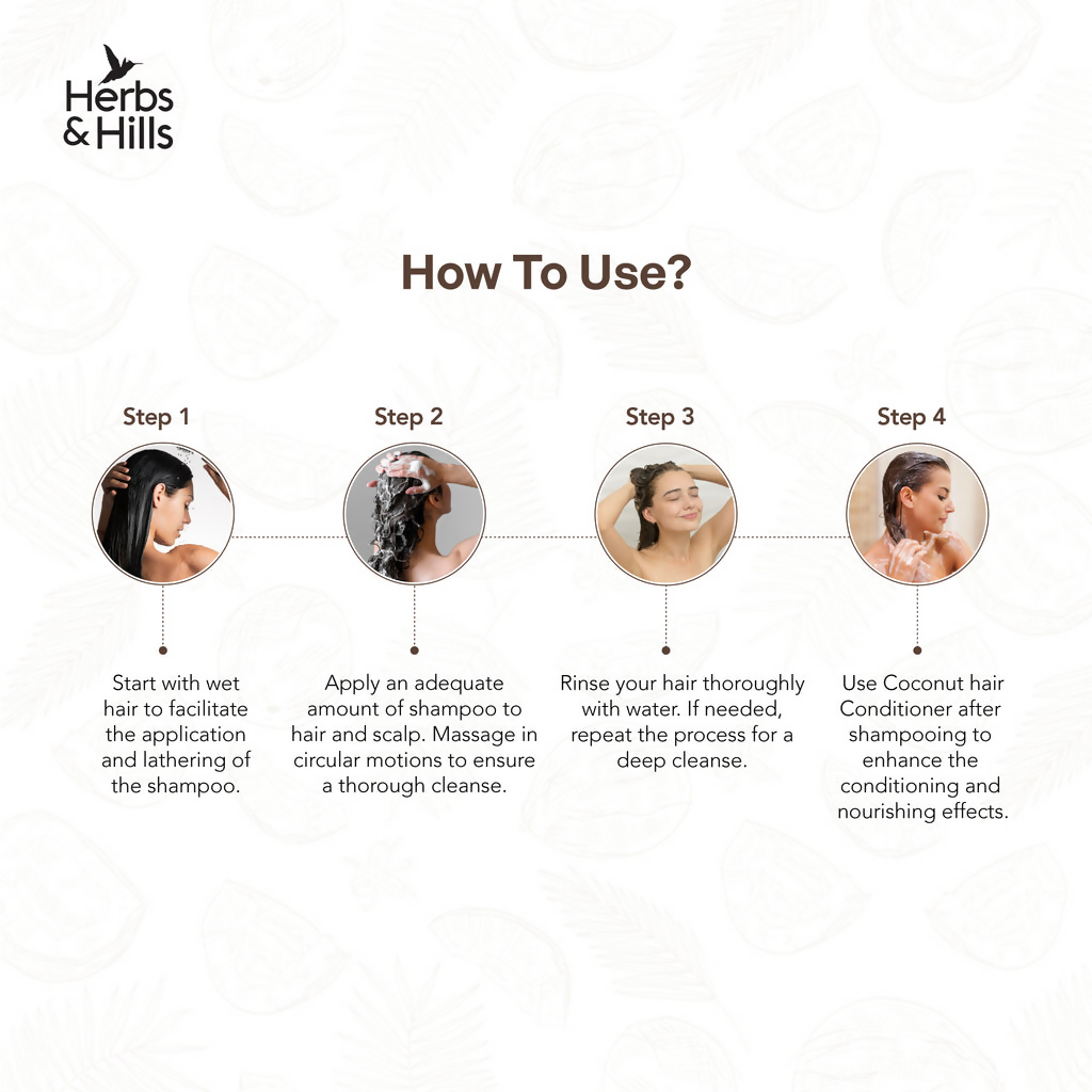 Herbs & Hills Coconut Hair Shampoo