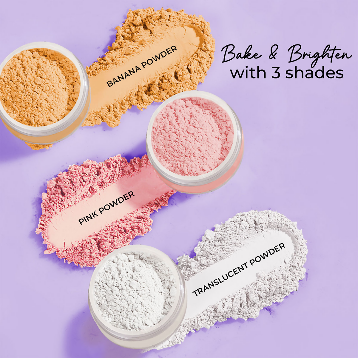 Just Herbs HD Setting Loose Powder - Yellow