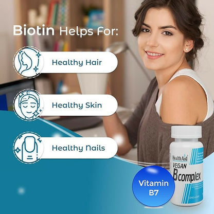 HealthAid Vegan B Complex Tablets