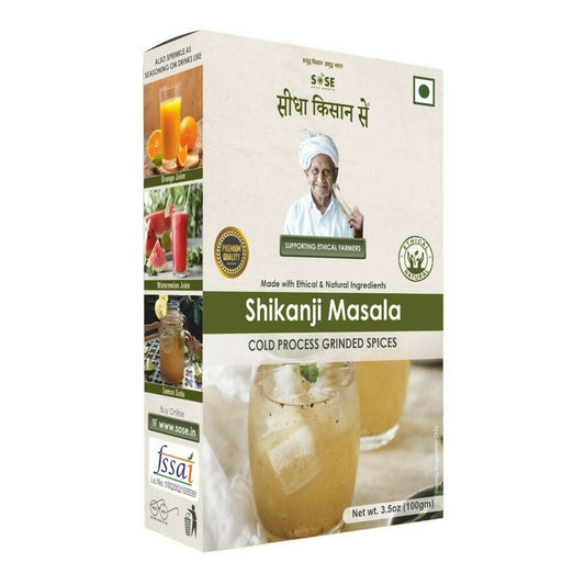 Gir Sidha Kisan Se Natural Shikanji Masala