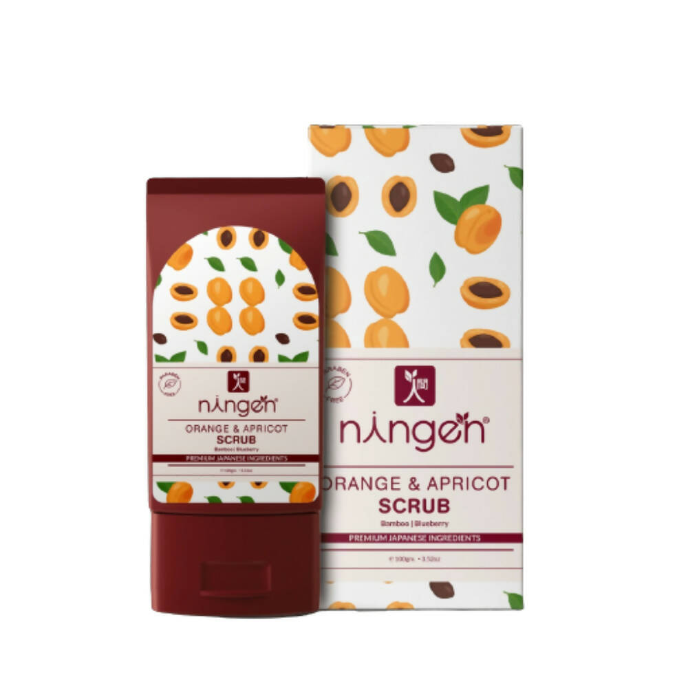 Buy Ningen Orange and Apricot Face Scrub from DrMediCart, Ship from India to USA