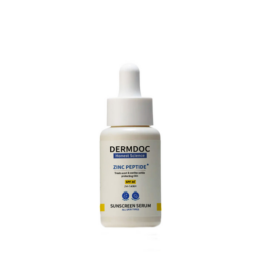 Dermdoc Zinc Peptides Sunscreen Serum SPF 30
