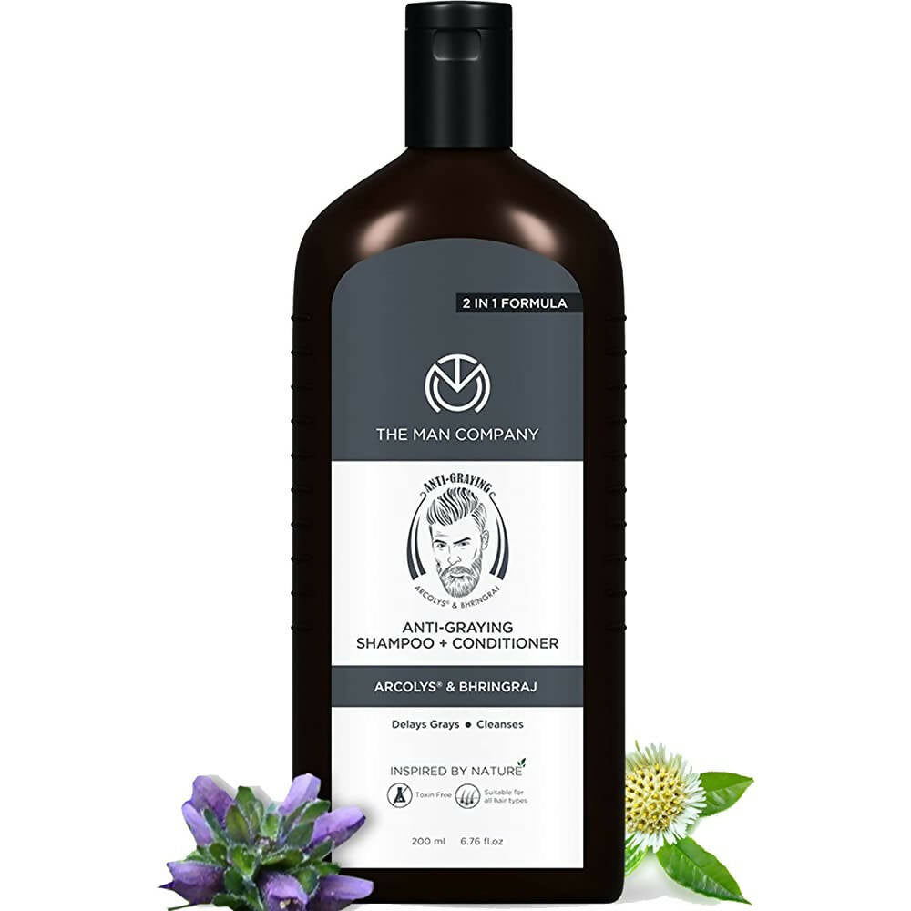 Buy The Man Company Anti-Graying Shampoo & Conditioner for Men from DrMediCart, Ship from India to USA