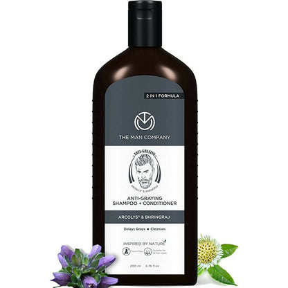 Buy The Man Company Anti-Graying Shampoo & Conditioner for Men from DrMediCart, Ship from India to USA