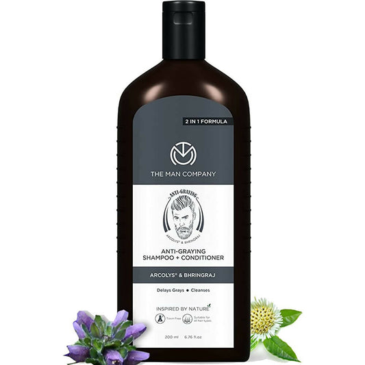 Buy The Man Company Anti-Graying Shampoo & Conditioner for Men from DrMediCart, Ship from India to USA
