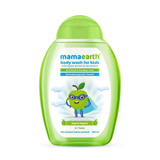 Buy Mamaearth Agent Apple Body Wash for Kids with Apple & Oat Protein from DrMediCart, Ship from India to USA