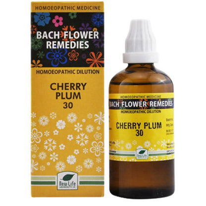 New Life Homeopathy Bach Flower Remedies Cherry Plum Dilution