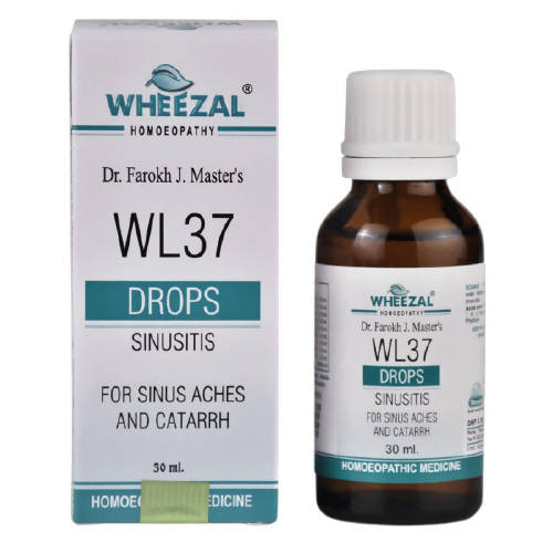 Buy Wheezal Homeopathy WL-37 Sinusitis Drops from DrMediCart, Ship from India to USA