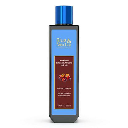 Blue Nectar Batana Hair Oil For Fuller & Thicker Hair