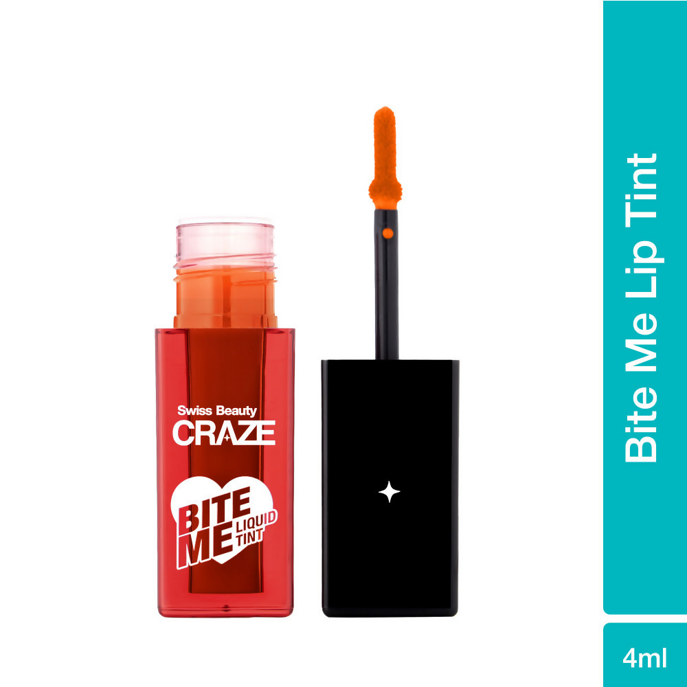 Swiss Beauty Craze Bite Me Liquid Tint - 1 Juicy Peach
