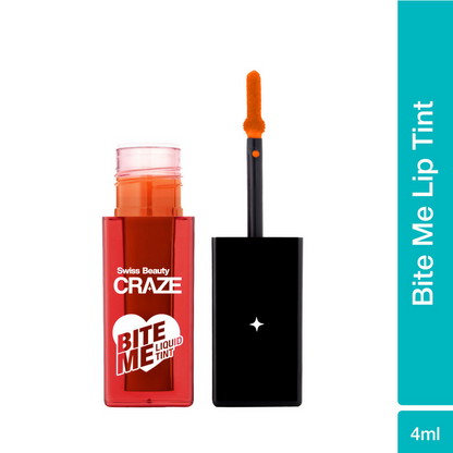 Swiss Beauty Craze Bite Me Liquid Tint - 1 Juicy Peach