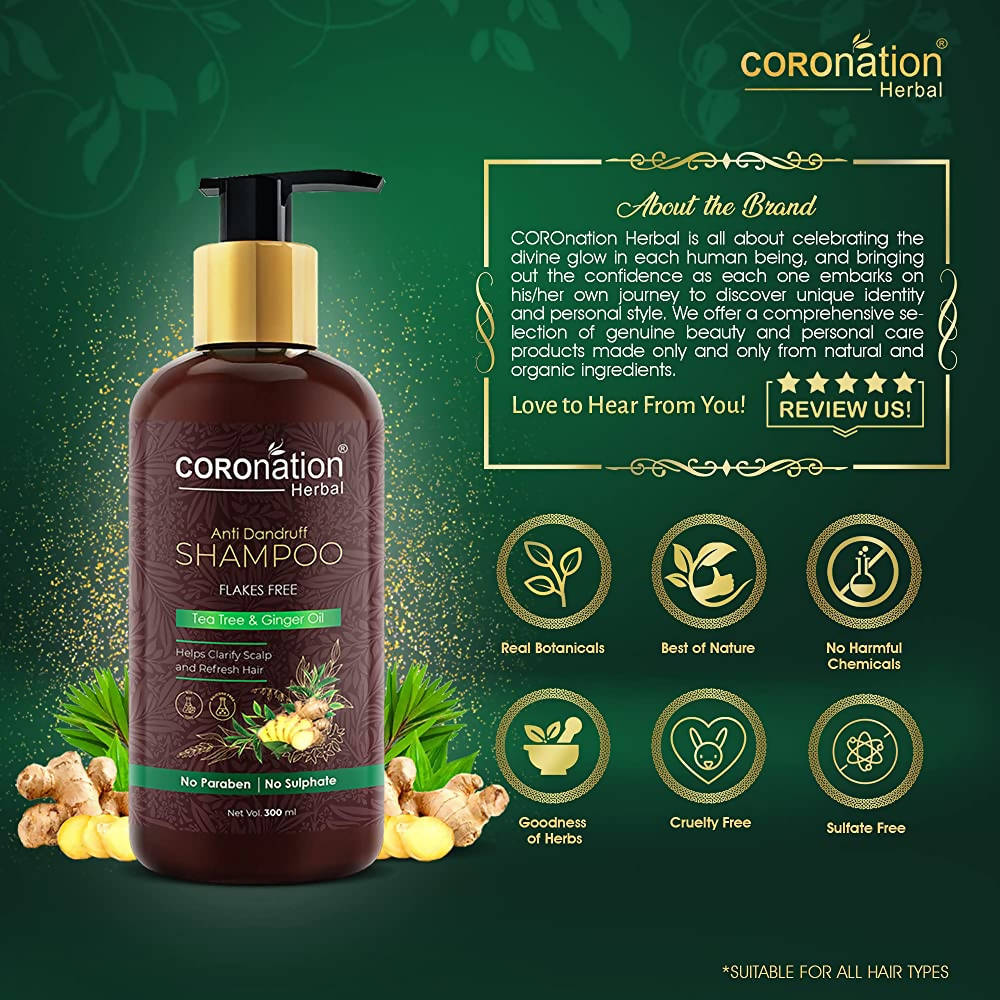 Coronation Herbal Herbal Anti Dandruff Shampoo