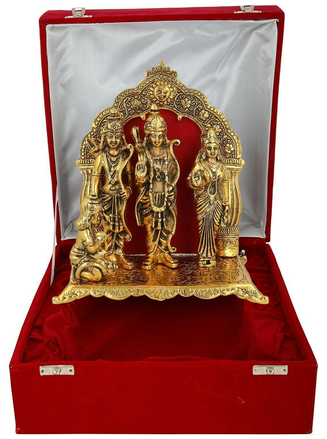 Buy Lavanaya Brands - Gold-Polished Ram Darbar Murti