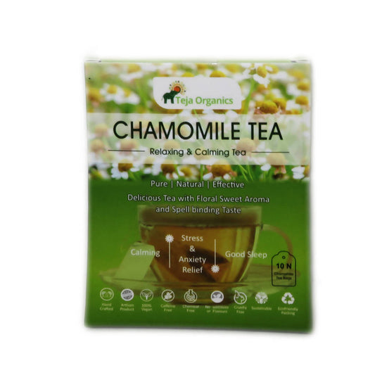 Buy Teja Organics Chamomile Tea Bags from DrMediCart, Ship from India to USA
