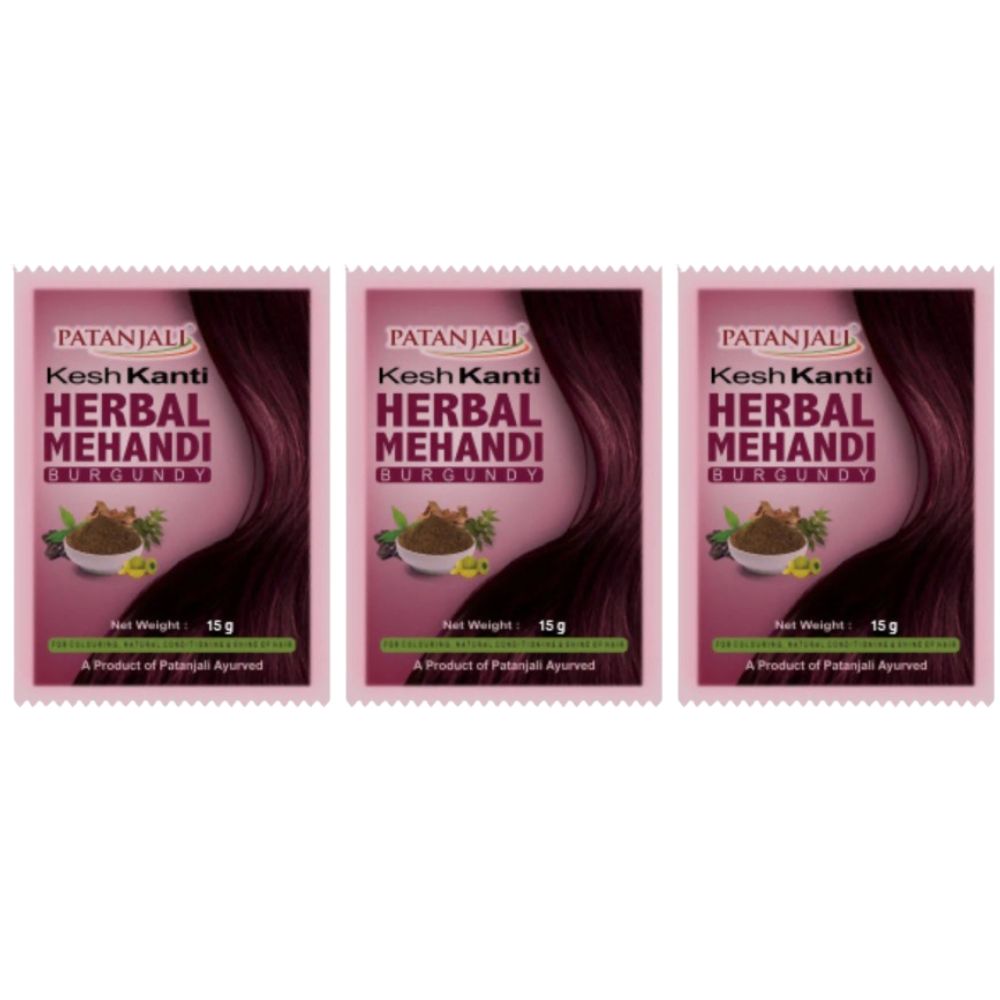 Patanjali Kesh kanti Herbal Mehandi Burgundy
