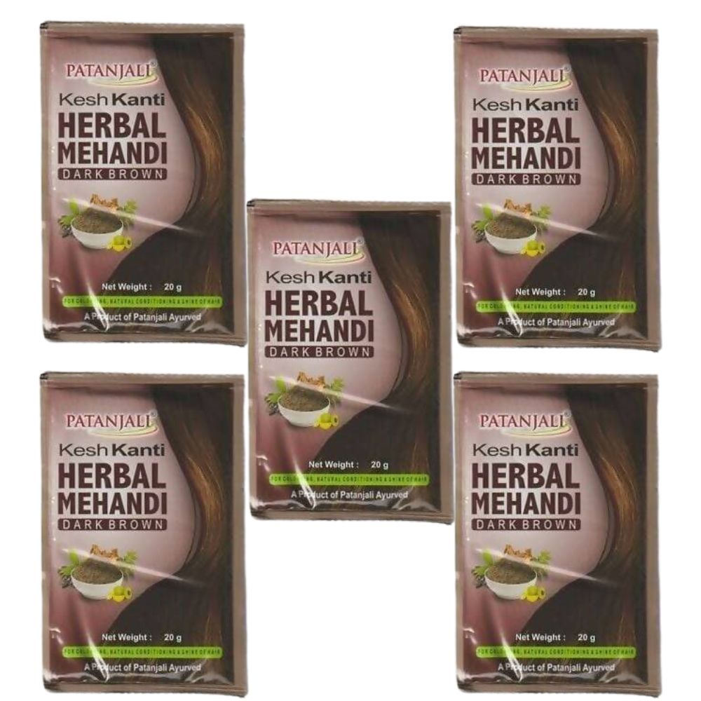 Patanjali Kesh Kanti Herbal Mehandi Dark Brown