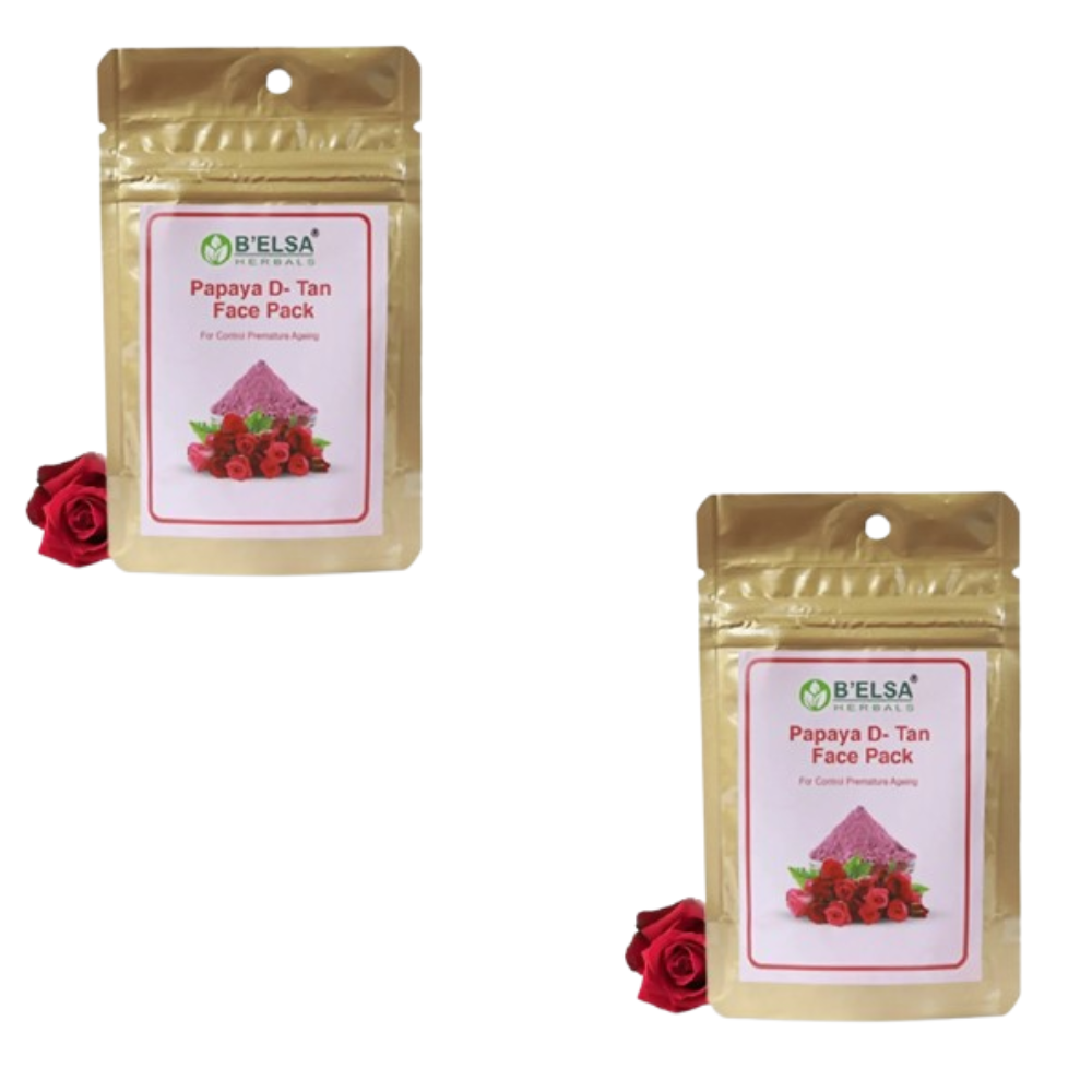 Belsa Herbals Organic Premature Aging Control Rose Face Pack