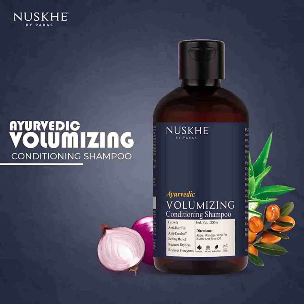 Nuskhe By Paras Ayurvedic Volumizing Conditioning Shampoo